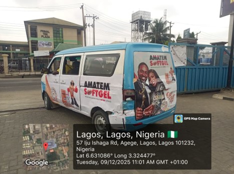Amatem Softgel Transit campaign